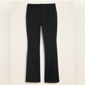 Old Navy Black High Rise Pixie Flare Pants